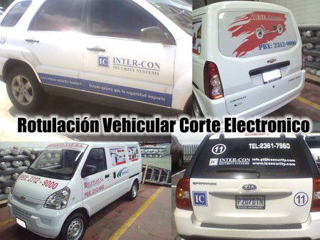 Rotulación Vehicular corte electronico